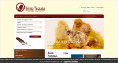 Desktop Screenshot of divinatoscana.net